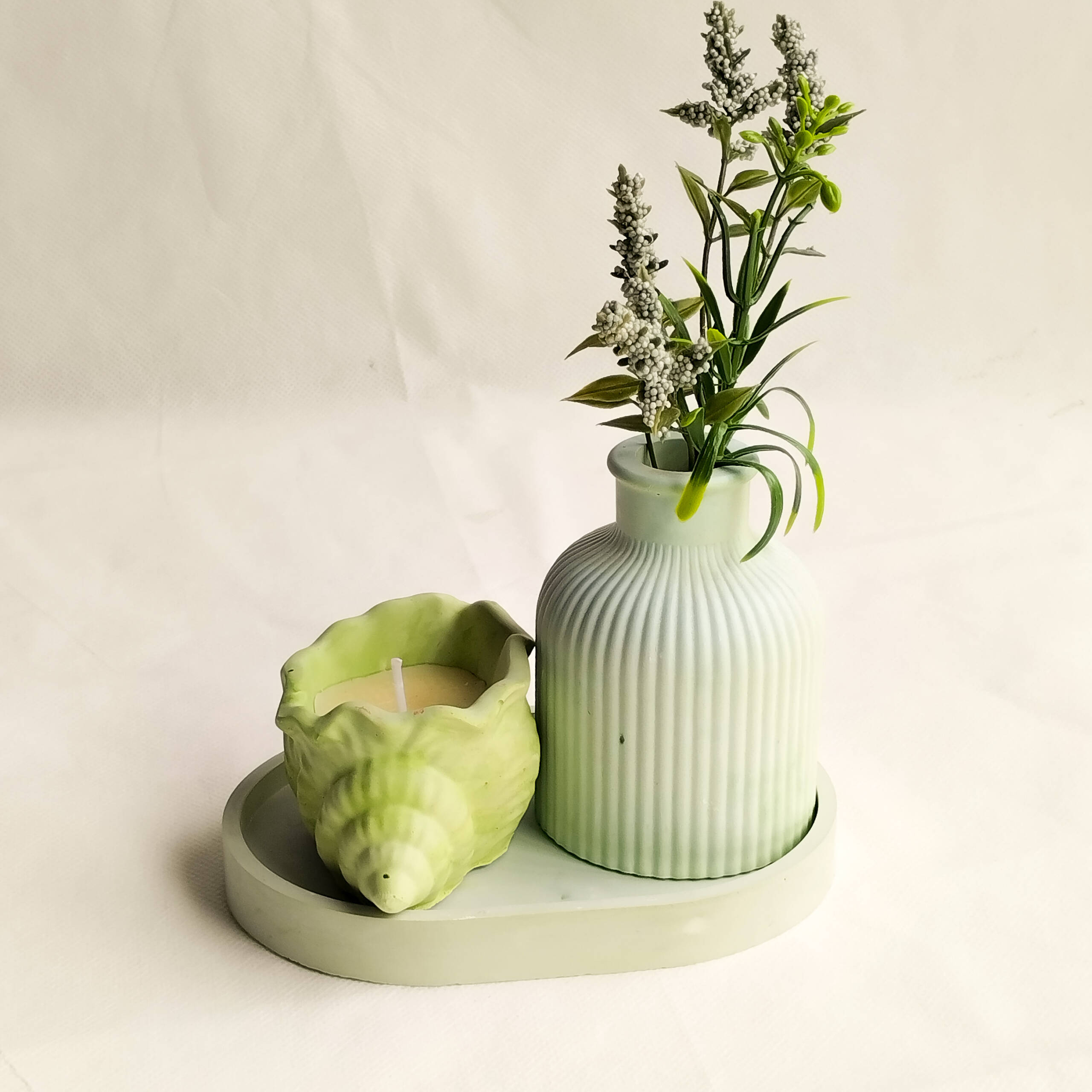 Pastel Green - Home Decor Set
