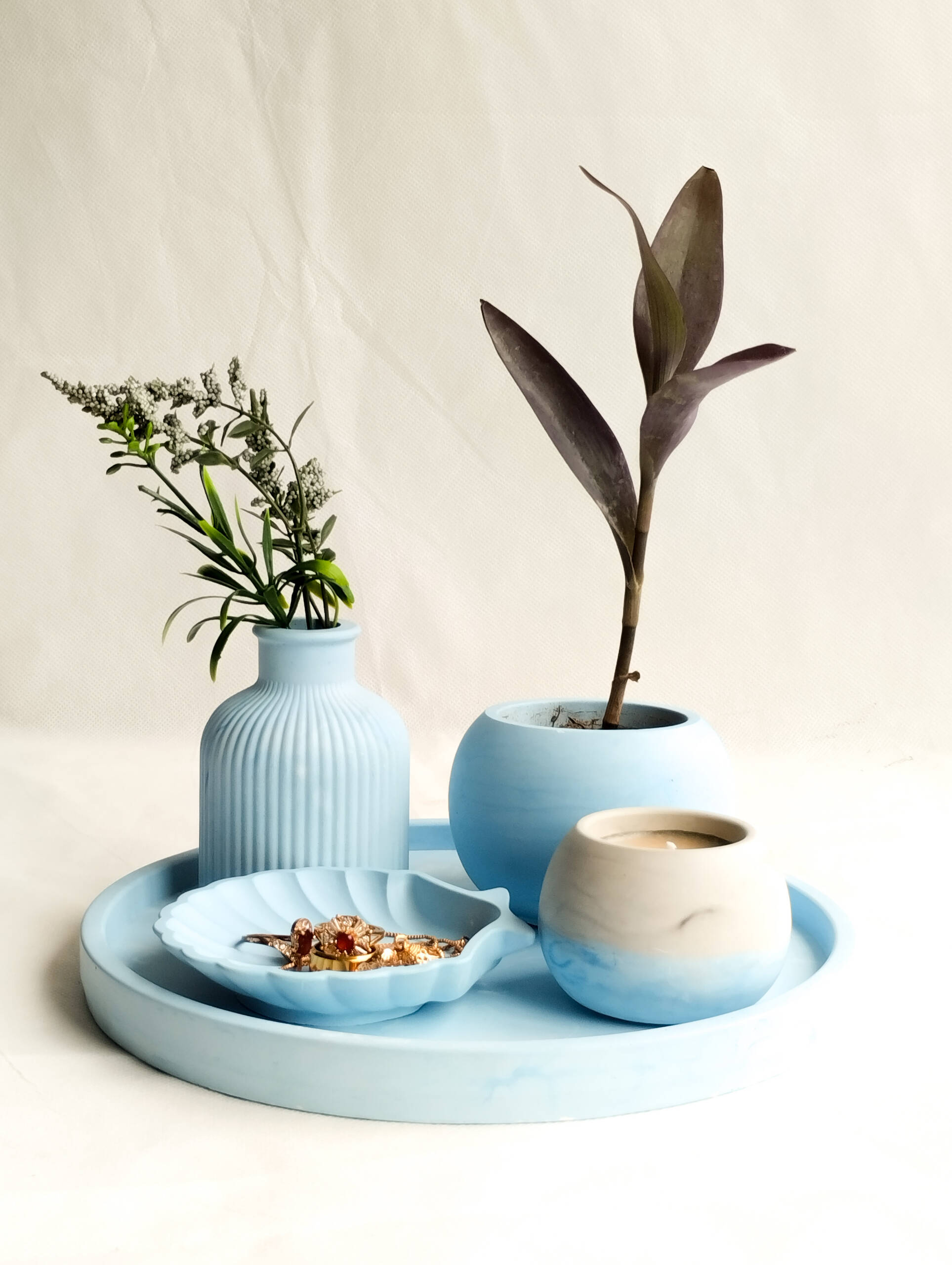 All In One Blue Set - Home Decor Set