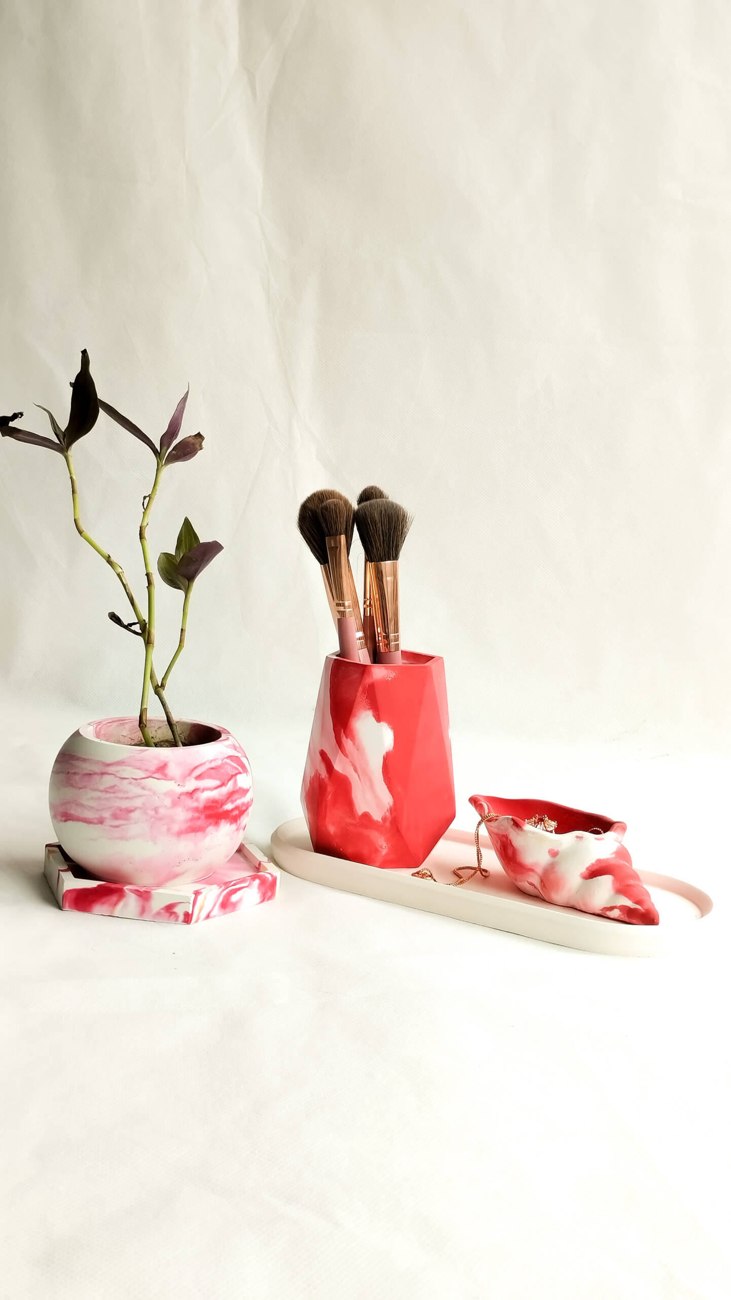 Dynamic Design Concrete - Home Decor Set